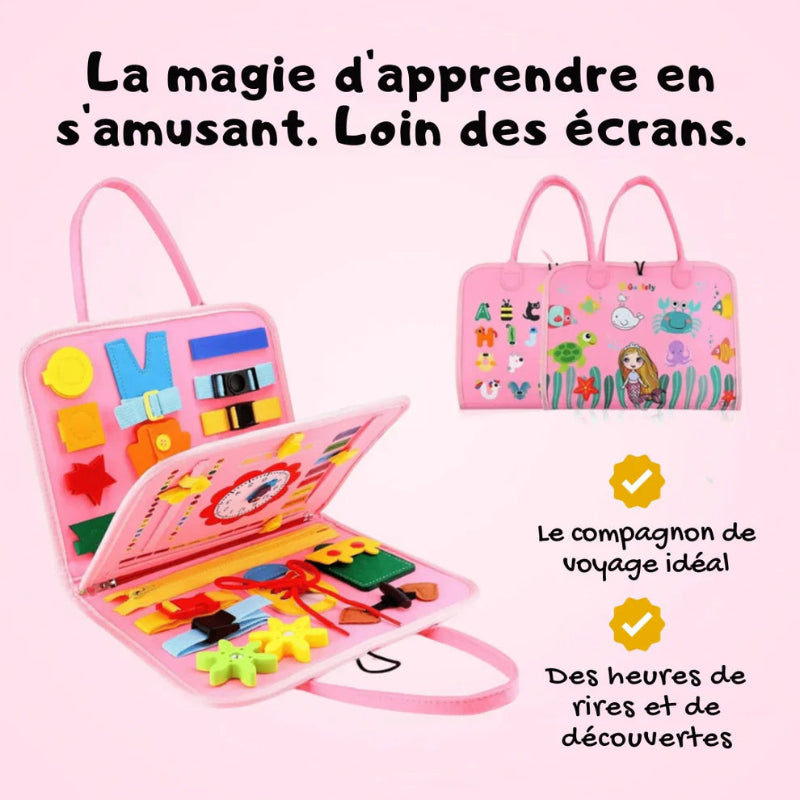 Kidiboard : Le Livre d'activités Montessori pour enfants