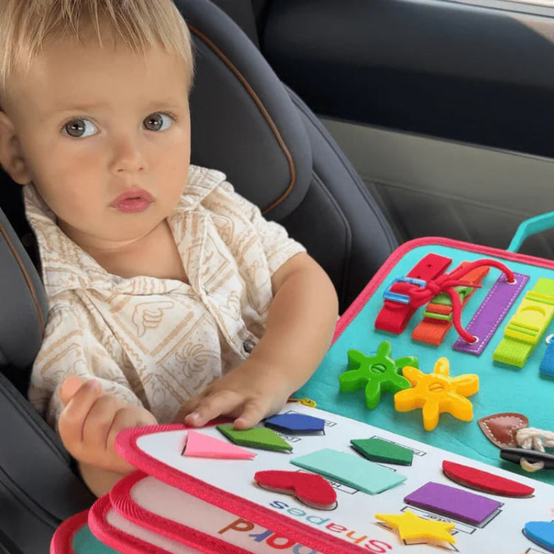 Kidiboard : Le Livre d'activités Montessori pour enfants