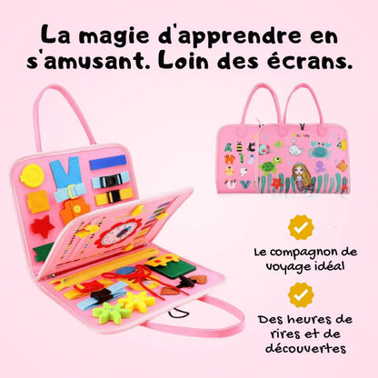 Kidiboard : Le Livre d'activités Montessori pour enfants
