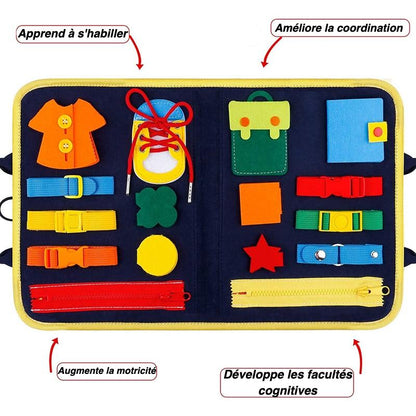 Kidiboard : Le Livre d'activités Montessori pour enfants